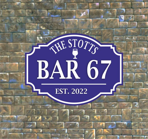 Bar Sign 3D Plaque, Man Shed Sign, Personalised Pub Shed Sign, Man Cave - Image 4
