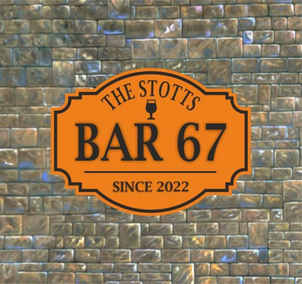 Bar Sign 3D Plaque, Man Shed Sign, Personalised Pub Shed Sign, Man Cave - Image 8