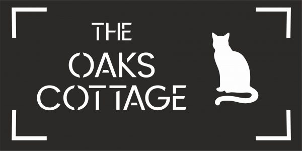 Cat House Sign Laser Cut Personalised, Custom House Names and Numbers 300x150mm, Modern Address Plaque - Image 5