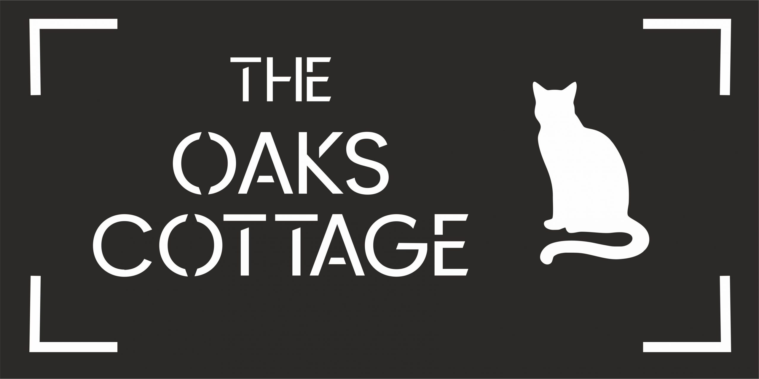 Cat House Sign Laser Cut Personalised, Custom House Names and Numbers 300x150mm, Modern Address Plaque - Image 5