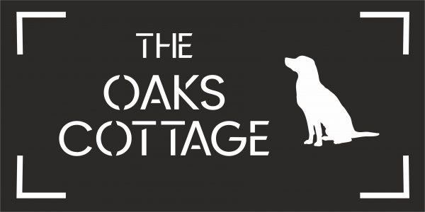 Dog House Sign Laser Cut Personalised, Custom House Names and Numbers 300x150mm, Modern Address Plaque - Image 5