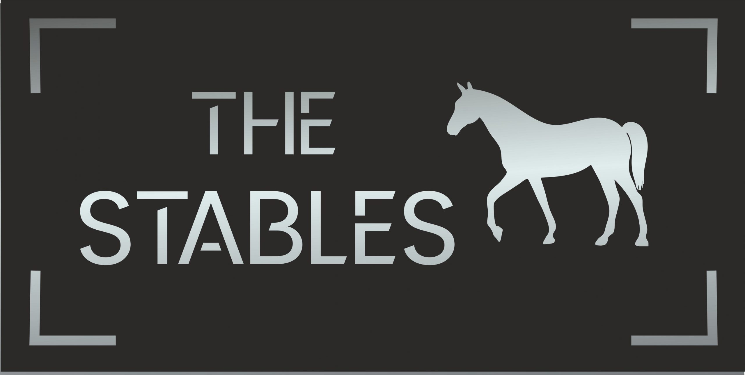 Horse House Sign Laser Cut Personalised, Custom House Names and Numbers 300x150mm, Modern Address Plaque - Image 3