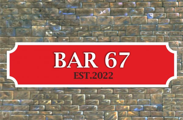 Bar Sign 3D Long, Man Shed Sign, Personalised Pub Shed Sign, Man Cave - Image 4