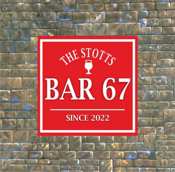 Bar Sign 3D Square, Man Shed Sign, Personalised Pub Shed Sign, Man Cave, Street Sign - Image 5